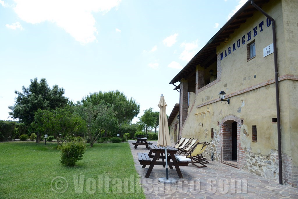 Grosseto Agriturismo Volta di Sacco - il patio del casale Marrucheto