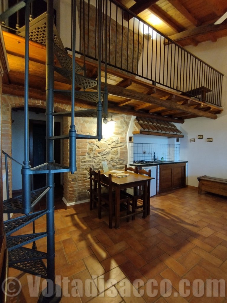 Agriturismo Volta di Sacco - angolo cottura negli appartamenti